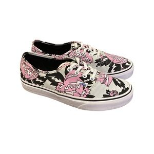 Vans Eley Kishimoto Pink and Grey Floral Print [2015 Collab] Mens 6/Women's 7.5